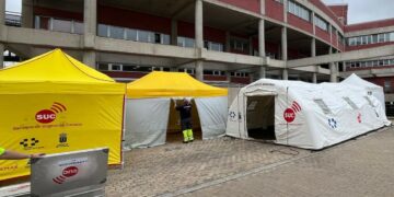 300 profesionales sanitarios participan en el dispositivo asistencial con motivo de la visita del Papa León XIV
