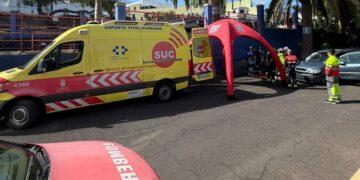 El SUC y Bomberos de Tenerife colaboran en una jornada de formación con la Universidad Europea de Canarias