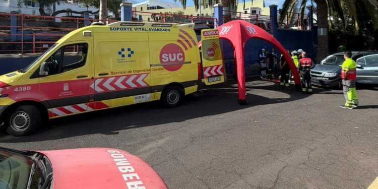 El SUC y Bomberos de Tenerife colaboran en una jornada de formación con la Universidad Europea de Canarias