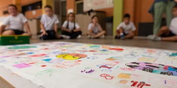 ‘Ktálisis nómada’ convierte el colegio y la naturaleza en taller creativo