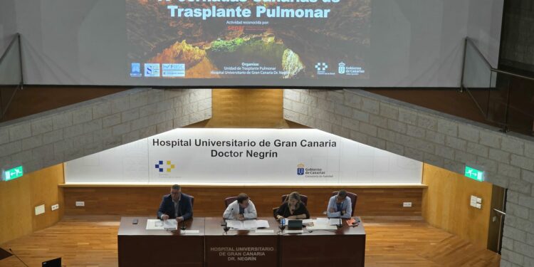 El Hospital Doctor Negrín organiza unas jornadas de debate sobre los últimos avances en trasplante pulmonar
