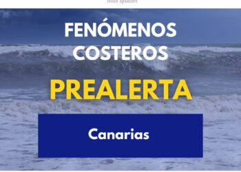 El Gobierno de Canarias declara la prealerta por fenómenos costeros en el archipiélago