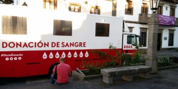 Una unidad móvil de donación de sangre, activa hasta mañana en Moya