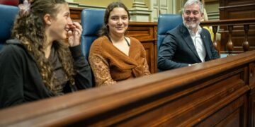 Clavijo anima a los niños y niñas a cuidar las islas “para tener una tierra de futuro que ofrezca posibilidades»