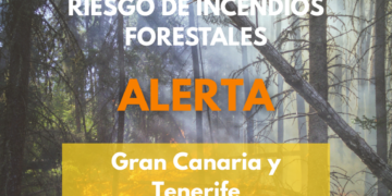 El Gobierno declara la situación de alerta por riesgo de incendios forestales en Gran Canaria y Tenerife