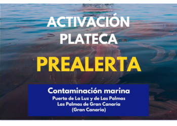 El Gobierno de Canarias activa el PLATECA en prealerta por un episodio de contaminación marina en Gran Canaria