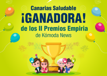 Canarias Saludable, galardonado con el premio nacional Empiria a la mejor iniciativa de Educación para la Salud