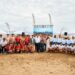 Canarias y la República de Corea hermanan sus luchas tradicionales sobre la arena de la playa de Las Canteras