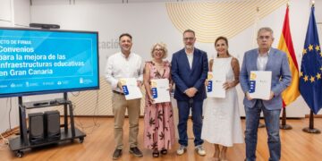 Educación ejecuta este verano el mayor despliegue de obras en centros educativos de la historia de Canarias