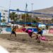 El vóley playa en edad escolar toma la playa de Las Canteras en busca de los títulos autonómicos