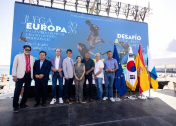 Todo preparado para que Canarias y Corea se midan sobre la arena de Las Canteras