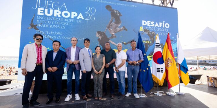 Todo preparado para que Canarias y Corea se midan sobre la arena de Las Canteras