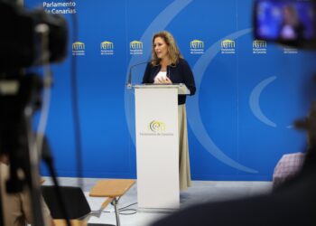 Un momento durante la rueda de prensa