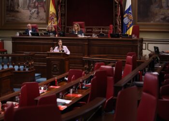 Un momento durante la sesión plenaria