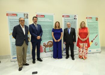 Un momento durante la inauguración