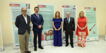 Un momento durante la inauguración