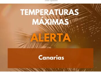 El Gobierno de Canarias actualiza la situación, pasando a alerta por temperaturas máximas en todo el archipiélago