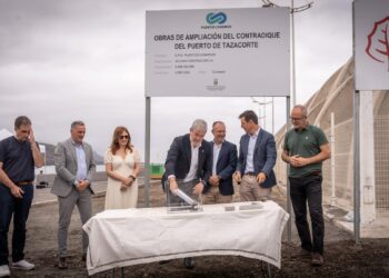 El Gobierno de Canarias inicia la ampliación del contradique del Puerto de Tazacorte
