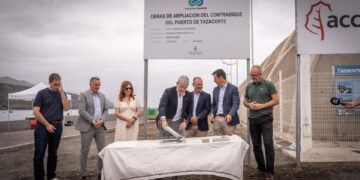 El Gobierno de Canarias inicia la ampliación del contradique del Puerto de Tazacorte