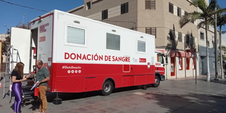 El SCS promociona hoy la donación de sangre en Santa Lucía de Tirajana