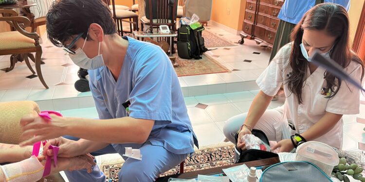 El servicio de Hospitalización a Domicilio del Doctor Negrín realiza más de 7.000 visita en el primer semestre