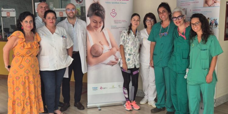 El Área de Salud de La Palma conmemora la Semana Mundial de la Lactancia Materna