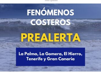 El Gobierno declara la situación de prealerta por fenómenos costeros en islas occidentales y Gran Canaria