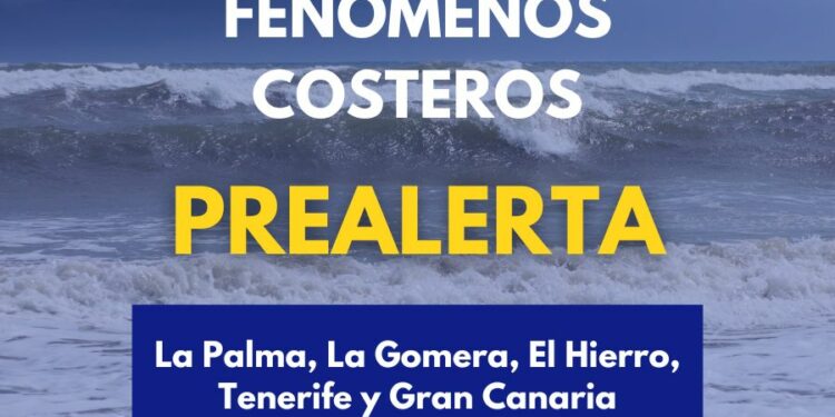 El Gobierno declara la situación de prealerta por fenómenos costeros en islas occidentales y Gran Canaria