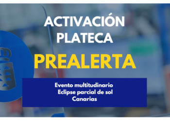 El Gobierno activa el PLATECA por evento multitudinario ante el eclipse parcial de sol en Canarias