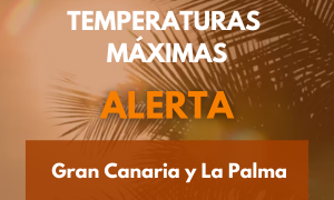El Gobierno de Canarias actualiza la situación pasando a alerta por temperaturas máximas en Gran Canaria y La Palma