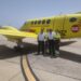 El avión medicalizado del Servicio de Urgencias Canario realizó 559 traslados en los seis primeros meses de 2026