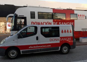 Una unidad móvil de donación de sangre está operativa esta semana en Corralejo