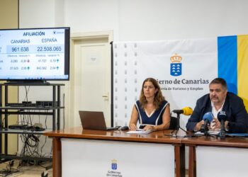Canarias cierra julio con casi 7.000 desempleados menos en un año y reduce en 5.000 los de larga duración