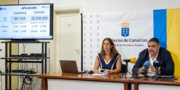 Canarias cierra julio con casi 7.000 desempleados menos en un año y reduce en 5.000 los de larga duración