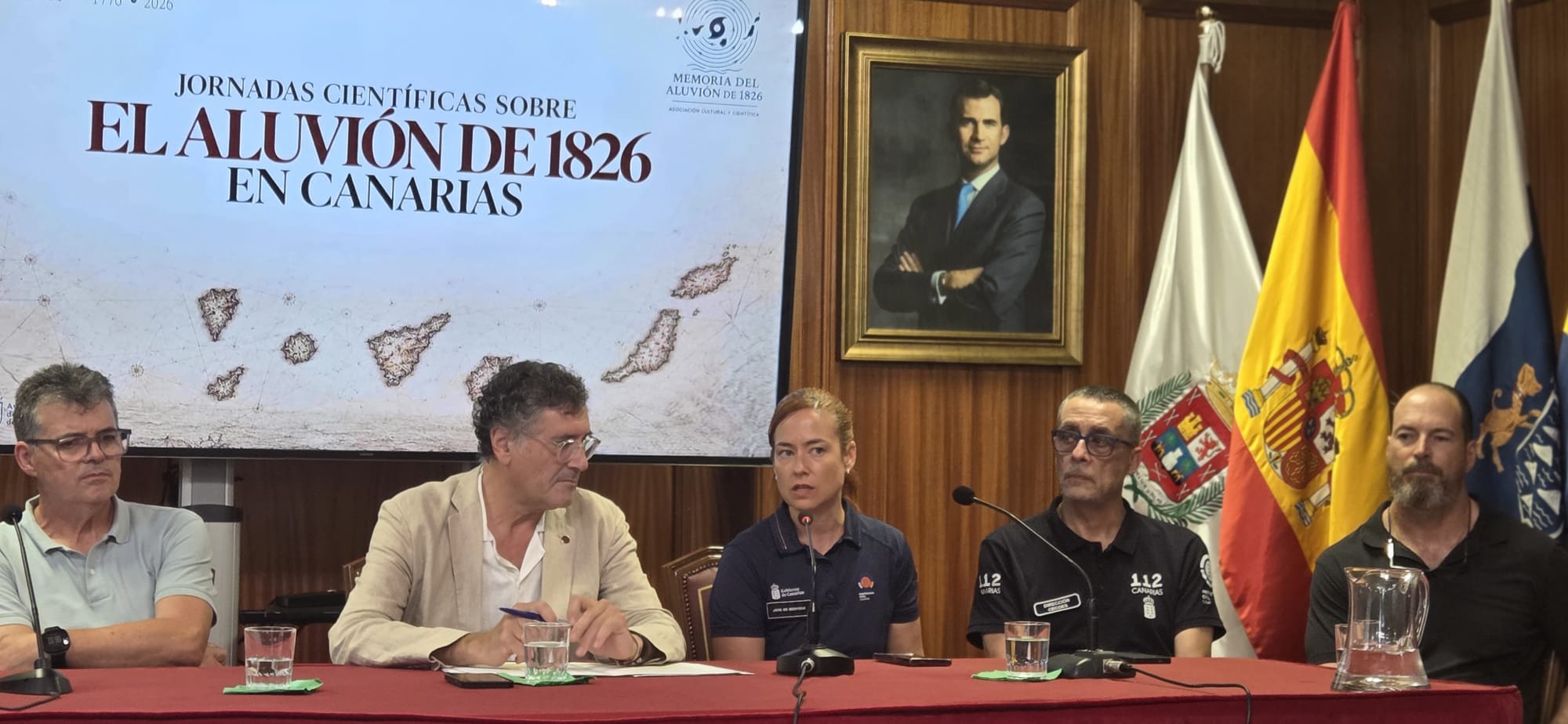 20260924-112emergencias-aluvion1826-1 112 Canarias y la Dirección General de Emergencias, en las jornadas científicas sobre el Aluvión de 1826 en Canarias