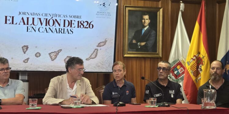 CECOES 112 y Dirección General de Emergencias participan en unas jornadas científicas sobre el Aluvión de 1826