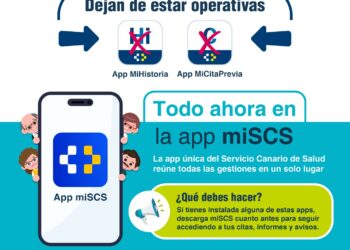 El SCS culmina la integración de la gestión de citas y de la consulta de historia clínica en la app móvil miSCS