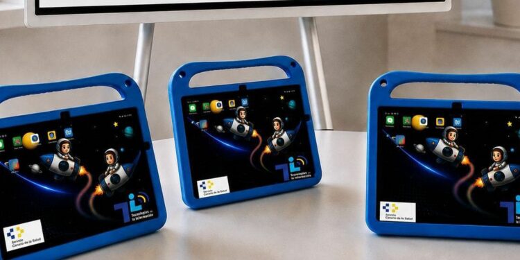 El Materno adquiere tabletas digitales para el apoyo terapéutico de los niños de las unidades de atención temprana