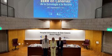 Antonia María Pérez comparte las prioridades de la estrategia de enfermedades raras de Canarias