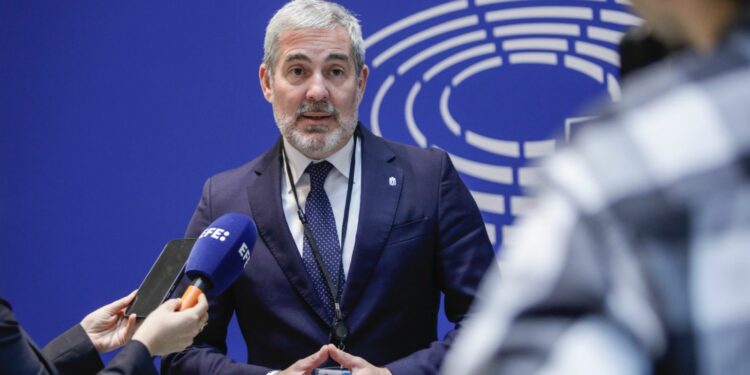 Clavijo busca el apoyo de la Presidencia de la UE en la negociación de los expedientes claves para Canarias
