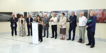 Un momento durante la inauguración