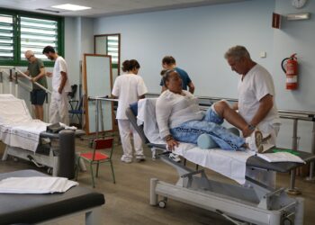 Los Fisioterapeutas del Molina Orosa incrementan un 8,5 por ciento su actividad asistencial