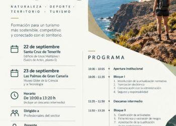 Abierta la inscripción a las jornadas formativas sobre turismo activo para profesionales del sector