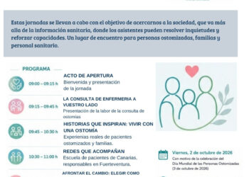 El Hospital General de Fuerteventura organiza una jornada por el Día Mundial de las personas ostomizadas