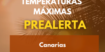 El Gobierno de Canarias actualiza a prealerta por temperaturas máximas en todas las islas