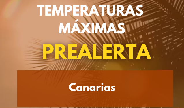 El Gobierno de Canarias actualiza a prealerta por temperaturas máximas en todas las islas
