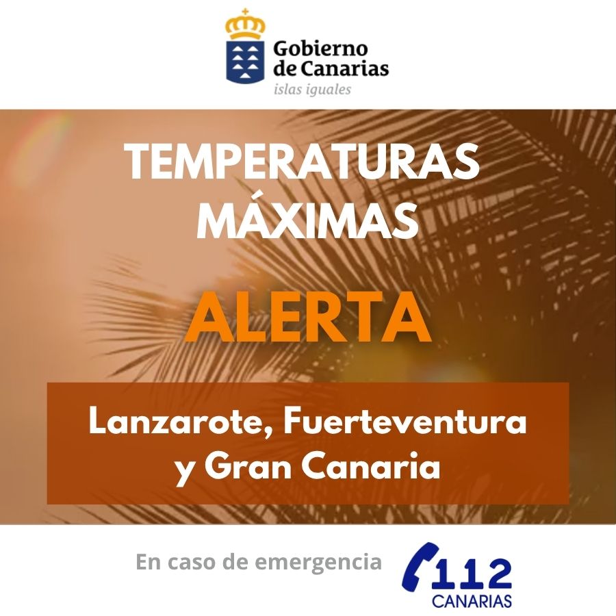Alerta Temperaturas Máximas LZ FV GC