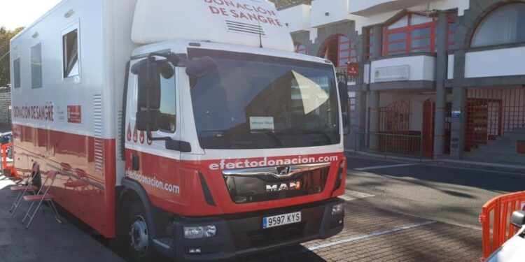 Sanidad acerca la donación de sangre al municipio de Firgas