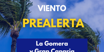 El Gobierno de Canarias declara la prealerta por viento en Gran Canaria y La Gomera