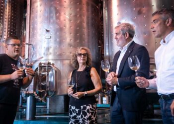 Clavijo apuesta por el enoturismo para generar más valor en el sector primario y diferenciar la oferta turística